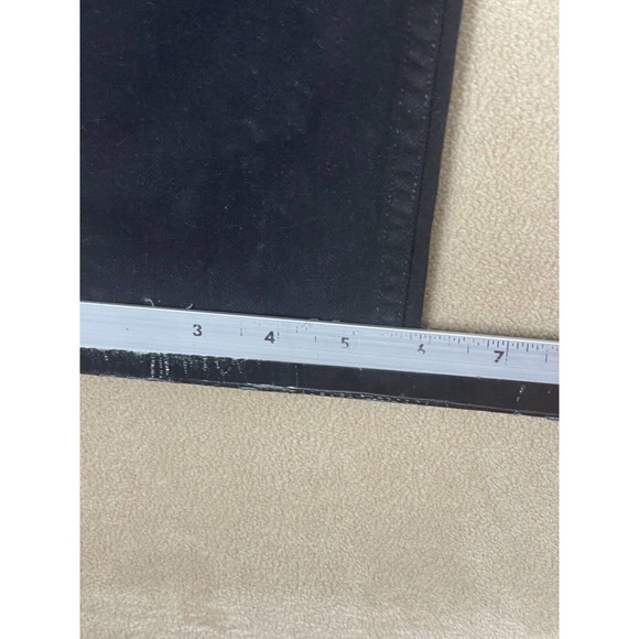 Earnest Sewn Harlan Cigarette Leg Jeans Womens 25 Black Pockets Low Rise - Picture 4 of 16